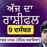 Aaj Da Rashifal: ਕੰਮ ਵਾਲੀ ਥਾਂ ਤੇ ਦਬਾਅ ਵਧੇਗਾ, ਜੋਤਿਸ਼ ਚਾਰਿਆ ਆਨੰਦ ਸਾਗਰ ਪਾਠਕ ਤੋਂ ਜਾਣੋ ਅੱਜ ਦਾ ਰਾਸ਼ੀਫਲ