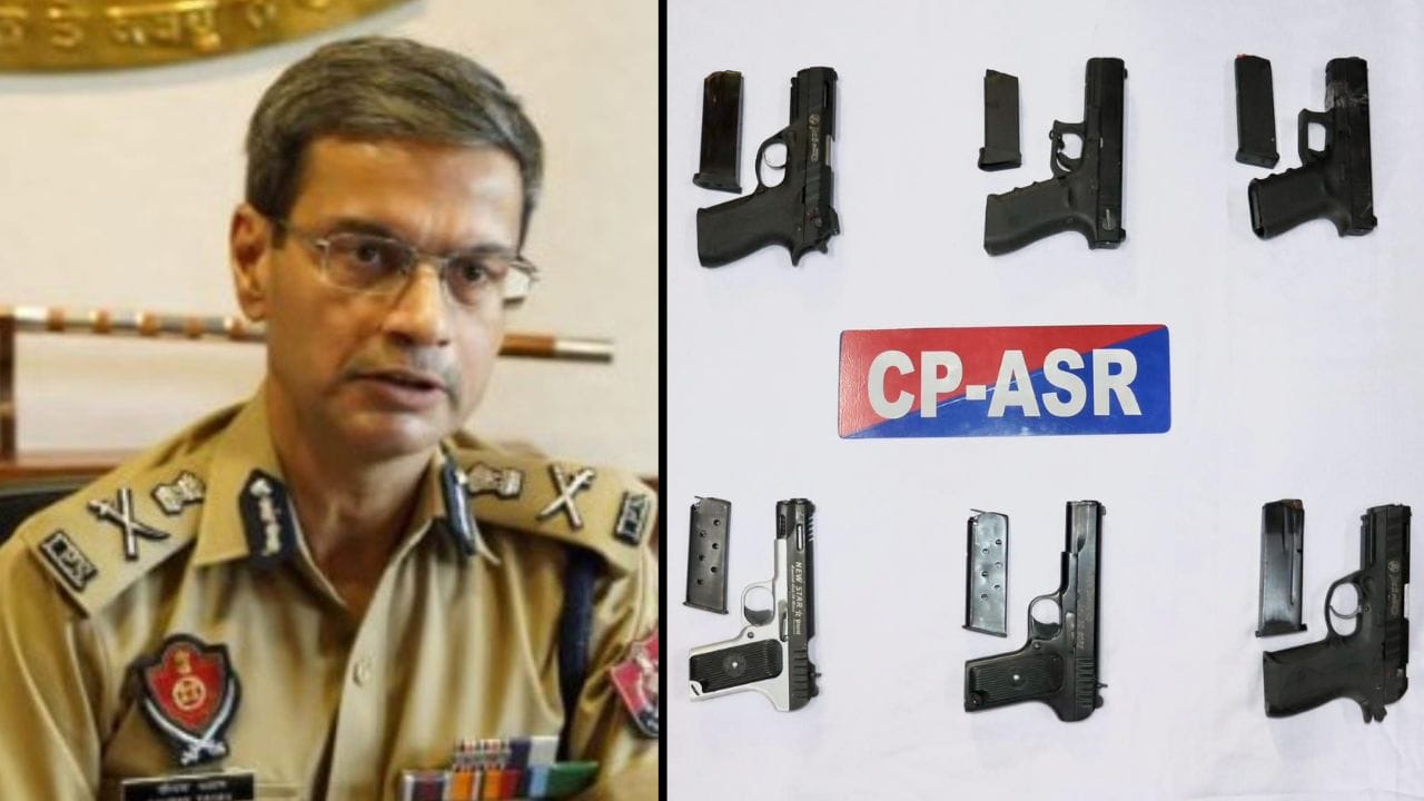 ਸਰਹੱਦ ਪਾਰੋਂ ਹਥਿਆਰਾਂ ਦੀ ਤਸਕਰੀ ਕਰਨ ਵਾਲੇ ਮਾਡਿਊਲ ਦਾ ਪਰਦਾਫਾਸ਼, ਨਾਬਾਲਗ ਸਣੇ ਛੇ ਮੁਲਜ਼ਮ ਕਾਬੂ