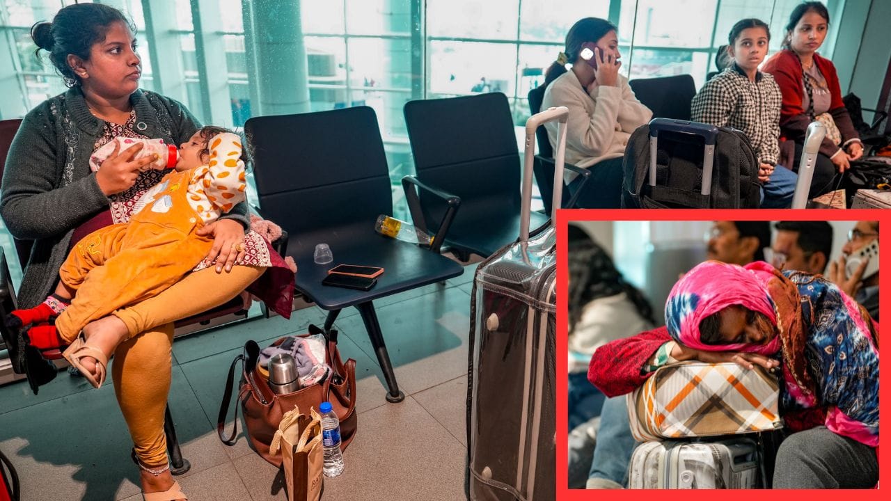 ਚੰਡੀਗੜ੍ਹ-ਅੰਮ੍ਰਿਤਸਰ ਤੋਂ ਇੰਡੀਗੋ ਦੀਆਂ ਉਡਾਣਾਂ ਰੱਦ, ਟੈਕਸੀ ਦੀ ਵਧੀ ਮੰਗ; ਇੰਡੋ-ਕੈਨੇਡੀਅਨ ਸਟੈਂਡ 'ਤੇ ਦਿਖੀ ਭੀੜ