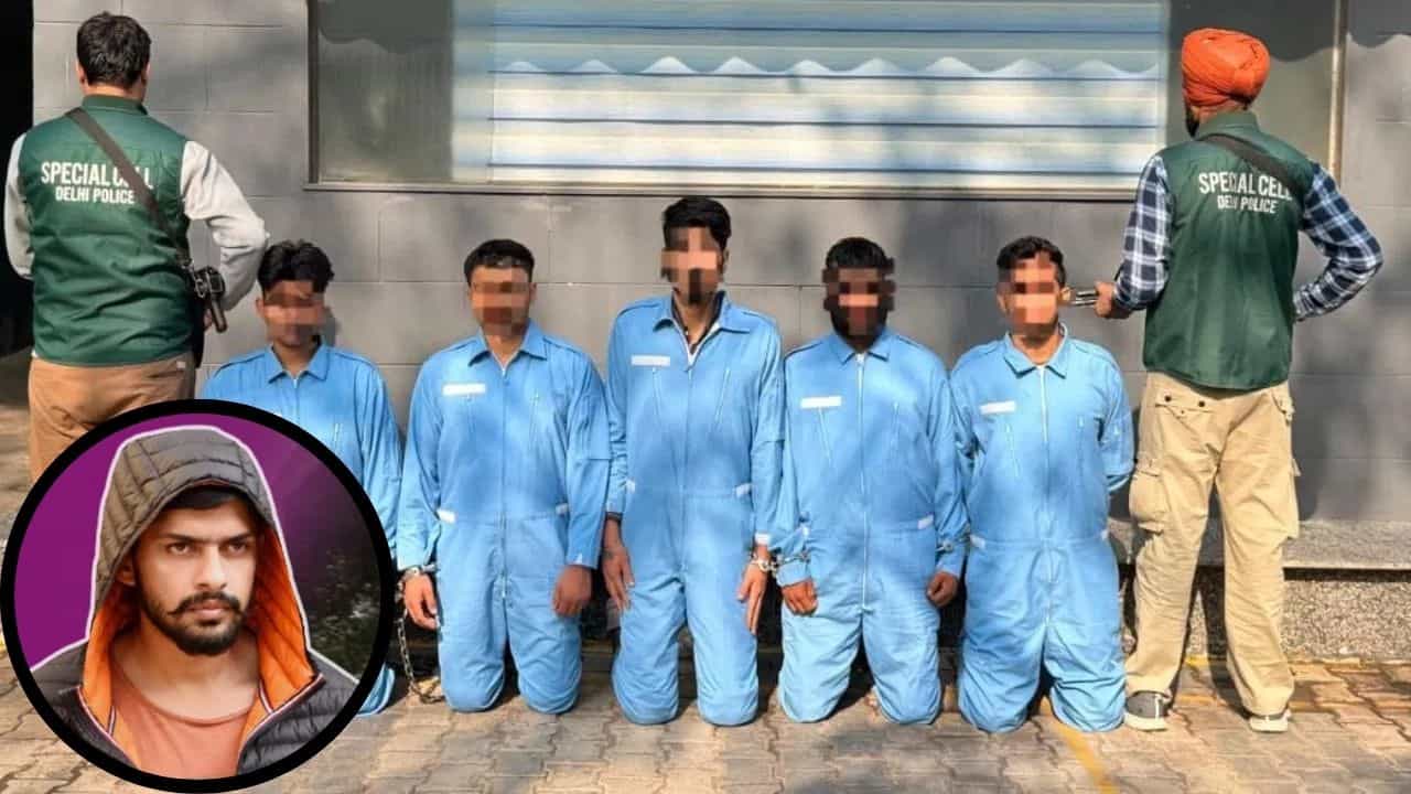 ਲਾਰੈਂਸ ਬਿਸ਼ਨੋਈ ਗੈਂਗ ਦੇ ਪੰਜ ਸ਼ੂਟਰ ਗ੍ਰਿਫ਼ਤਾਰ, 3 ਵੱਡੇ ਕਤਲਕਾਂਡ ਚ ਸ਼ਾਮਲ, ਸੋਸ਼ਲ ਮੀਡੀਆ ਤੇ ਲੈਂਦੇ ਸਨ ਜ਼ਿੰਮੇਵਾਰੀ ਲਾਰੈਂਸ ਬਿਸ਼ਨੋਈ ਗੈਂਗ ਦੇ ਪੰਜ ਸ਼ੂਟਰ ਗ੍ਰਿਫ਼ਤਾਰ, 3 ਵੱਡੇ ਕਤਲਕਾਂਡ ਚ ਸ਼ਾਮਲ, ਸੋਸ਼ਲ ਮੀਡੀਆ ਤੇ ਲੈਂਦੇ ਸਨ ਜ਼ਿੰਮੇਵਾਰੀ