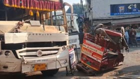 ਲੁਧਿਆਣਾ ਵਿੱਚ ਬੇਕਾਬੂ ਬੱਸ ਨੇ ਸੱਤ ਲੋਕਾਂ ਨੂੰ ਦਰੜਿਆ, ਡਰਾਈਵਰ ਫਰਾਰ