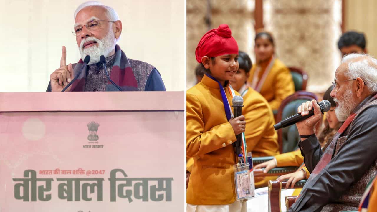 Veer Bal Diwas: ਤਪਸਿਆ ਅਤੇ ਬਲੀਦਾਨ ਦੀ ਜਿਊਂਦੀ-ਜਾਗਦੀ ਮਿਸਾਲ ਸਨ ਸਾਹਿਬਜ਼ਾਦੇ, ਹਿਲਾ ਦਿੱਤੀ ਸੀ ਧਾਰਮਿਕ ਕੱਟੜਪੰਥੀ ਦੀ ਨੀਂਹ Veer Bal Diwas: ਤਪਸਿਆ ਅਤੇ ਬਲੀਦਾਨ ਦੀ ਜਿਊਂਦੀ-ਜਾਗਦੀ ਮਿਸਾਲ ਸਨ ਸਾਹਿਬਜ਼ਾਦੇ, ਹਿਲਾ ਦਿੱਤੀ ਸੀ ਧਾਰਮਿਕ ਕੱਟੜਪੰਥੀ ਦੀ ਨੀਂਹ