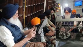 ਵਿਰਸਾ ਸਿੰਘ ਵਲਟੋਹਾ ਤੇ ਭਾਈ ਹਰਿੰਦਰ UK ਨੇ ਨਿਭਾਈ ਭਾਂਡਿਆਂ ਤੇ ਜੋੜਿਆਂ ਦੀ ਸੇਵਾ