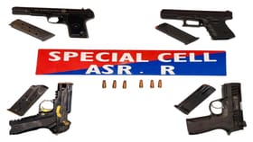 ਅੰਮ੍ਰਿਤਸਰ : ਅੰਤਰਰਾਸ਼ਟਰੀ ਹਥਿਆਰ ਸਪਲਾਈ ਮਾਡਿਊਲ ਦਾ ਮੁਲਜ਼ਮ ਕਾਬੂ, ਹਥਿਆਰ ਬਰਾਮਦ