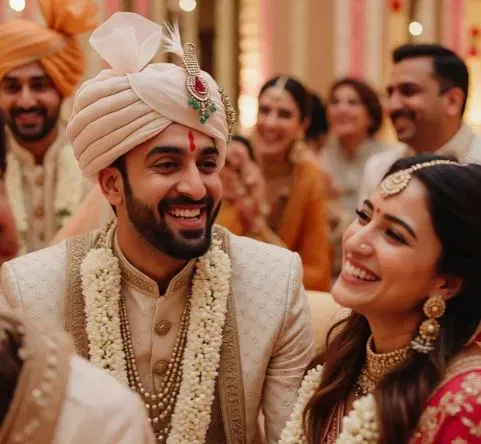 ਵਿਆਹ ਦੋਵਾਂ ਪਰਿਵਾਰਾਂ ਲਈ ਇੱਕ ਸ਼ੁਭ ਮੌਕਾ ਹੁੰਦਾ ਹੈ। ਵਿਆਹ ਦੌਰਾਨ ਕੁਝ ਛੋਟੀਆਂ-ਛੋਟੀਆਂ ਰਸਮਾਂ ਵੀ ਕੀਤੀਆਂ ਜਾਂਦੀਆਂ ਹਨ। ਇਹ ਰਸਮਾਂ ਦੋਵਾਂ ਪਰਿਵਾਰਾਂ ਦੇ ਮੇਲ ਦਾ ਪ੍ਰਤੀਕ ਹਨ। ਬਰਾਤ ਪਹੁੰਚਣ ਤੋਂ ਬਾਅਦ, ਲਾੜੇ ਦਾ ਸਵਾਗਤ ਕੀਤਾ ਜਾਂਦਾ ਹੈ। ਇਹ ਉਸਨੂੰ ਸੌਂਪੀ ਗਈ ਇੱਕ ਨਵੀਂ ਜ਼ਿੰਮੇਵਾਰੀ ਦਾ ਵੀ ਸੰਕੇਤ ਦਿੰਦਾ ਹੈ। (ਪ੍ਰਤੀਕਾਤਮਕ ਫੋਟੋ - ਕ੍ਰੇਡਿਟ ਮੇਟਾ ਏਆਈ)