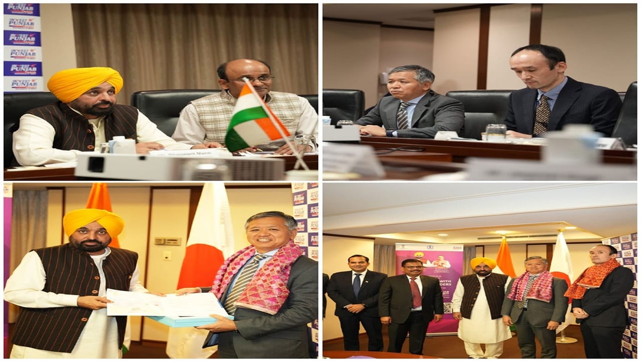 ਜਪਾਨ ਦੇ ਉਦਯੋਗਪਤੀਆਂ ਨਾਲ ਸੀਐਮ ਮਾਨ ਦੀ ਮੀਟਿੰਗ, ਪੰਜਾਬ 'ਚ ਨਿਵੇਸ਼ ਦਾ ਦਿੱਤਾ ਸੱਦਾ