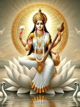 ਦੇਵੀ ਸਰਸਵਤੀ ਜੀਭ 'ਤੇ ਕਦੋਂ ਵਾਸ ਕਰਦੀ ਹੈ, ਜਾਣੋ ਕਦੋਂ ਬੋਲੇ ​​ਗਏ ਸ਼ਬਦ ਸੱਚ ਹੋ ਜਾਂਦੇ ਹਨ