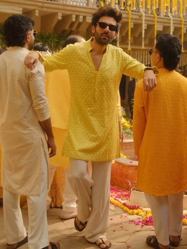 ਭੈਣ ਦੀ ਹਲਦੀ ਤੇ ਜਮਕੇ ਨੱਚੇ ਕਾਰਤਿਕ ਆਰੀਅਨ, ਹੱਥ ਤੇ ਬਣੇ ਟੈਟੂ ਨੇ ਖਿੱਚਿਆਂ ਧਿਆਨ