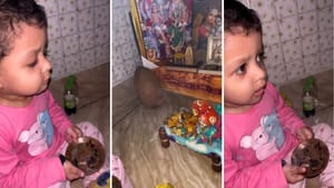 Video: 'ਅਚਿਊਤਮ ਕੇਸ਼ਵਮ' ਗਾ ਕੇ ਇਸ ਬੱਚੇ ਨੇ ਇੰਟਰਨੈੱਟ 'ਤੇ ਮਚਾਈ ਧੂੰਮ! Video: 'ਅਚਿਊਤਮ ਕੇਸ਼ਵਮ' ਗਾ ਕੇ ਇਸ ਬੱਚੇ ਨੇ ਇੰਟਰਨੈੱਟ 'ਤੇ ਮਚਾਈ ਧੂੰਮ!