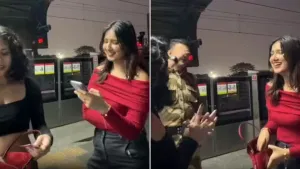 ਮੈਟਰੋ ਵਿੱਚ ਰੀਲ ਬਣਾਉਂਦੇ ਫੜੀਆਂ ਗਈਆਂ ਕੁੜੀਆਂ, ਫਿਰ ਜੋ ਹੋਇਆ ਮੈਟਰੋ ਵਿੱਚ ਰੀਲ ਬਣਾਉਂਦੇ ਫੜੀਆਂ ਗਈਆਂ ਕੁੜੀਆਂ, ਫਿਰ ਜੋ ਹੋਇਆ