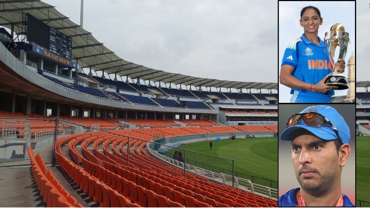 ਮੁੱਲਾਂਪੁਰ 'ਚ ਅੱਜ ਖੇਡਿਆ ਜਾਵੇਗਾ ਪਹਿਲਾ T20i ਮੈਚ, ਪੰਜਾਬ ਸਰਕਾਰ ਹਰਮਨਪ੍ਰੀਤ ਤੇ ਯੁਵਰਾਜ ਦੇ ਸਟੈਂਡਸ ਦਾ ਕਰੇਗੀ ਉਦਘਾਟਨ, ਮਹਿਲਾ ਕ੍ਰਿਕੇਟਰਾਂ ਦਾ ਵੀ ਹੋਵੇਗਾ ਸਨਮਾਨ