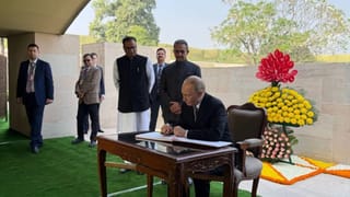 ਰਾਜਘਾਟ ਵਿਖੇ ਪੁਤਿਨ ਦਾ ਮਹਾਤਮਾ ਗਾਂਧੀ ਨੂੰ ਨਮਨ, ਵਿਜ਼ਟਰ ਬੁੱਕ ਵਿੱਚ ਕੀ ਲਿਖਿਆ?