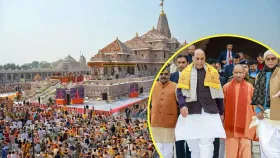 ਆਰਤੀ ਉਤਾਰੀ, ਲਗਾਇਆ ਵਿਸ਼ੇਸ਼ ਭੋਗ... ਅਯੁੱਧਿਆ ਵਿੱਚ ਰਾਮ ਲੱਲਾ ਦੀ ਪ੍ਰਾਣ ਪ੍ਰਤਿਸ਼ਠਾ ਦੀ ਦੂਜੀ ਵਰ੍ਹੇਗੰਢ, ਰਾਮ ਮੰਦਰ ਵਿੱਚ ਹੋਏ ਖਾਸ ਆਯੋਜਨ