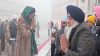 ਸੁਖਬੀਰ ਤੇ ਹਰਸਿਮਰਤ ਬਾਦਲ ਦਰਬਾਰ ਸਾਹਿਬ ਹੋਏ ਨਤਮਸਤਕ, ਮਨਰੇਗਾ ਤੇ ਨਿਊਜ਼ੀਲੈਂਡ ਵਿਵਾਦ ‘ਤੇ ਕੀ ਬੋਲੇ?