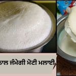 ਪੈਕ ਕੀਤੇ ਦੁੱਧ ਦੀ ਵੀ ਜੰਮੇਗੀ ਮੋਟੀ ਮਲਾਈ, ਬਸ ਪਾਓ ਇਹ ਸਮੱਗਰੀ