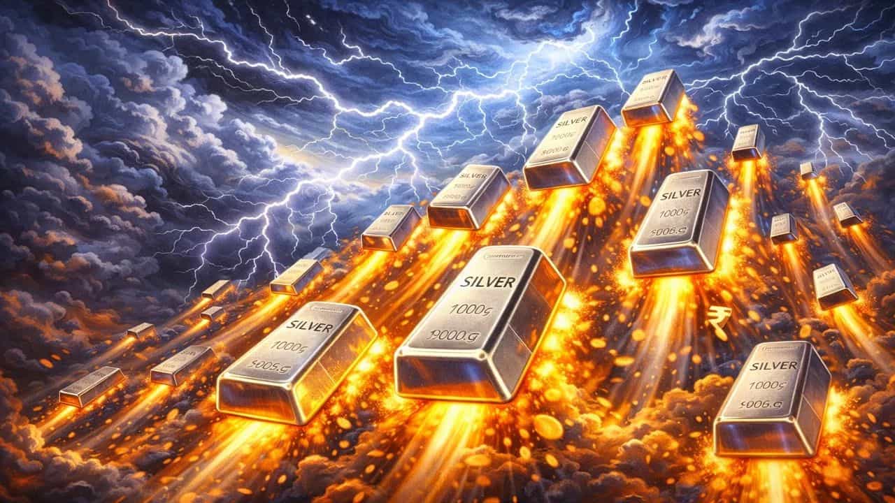 550 ਘੰਟਿਆਂ ਚ 1 ਲੱਖ ਰੁਪਏ ਮਹਿੰਗੀ ਹੋਈ ਚਾਂਦੀ, ਕਾਇਮ ਹੋਇਆ ਕਦੇ ਨਾ ਟੁੱਟਣ ਵਾਲਾ ਰਿਕਾਰਡ 550 ਘੰਟਿਆਂ ਚ 1 ਲੱਖ ਰੁਪਏ ਮਹਿੰਗੀ ਹੋਈ ਚਾਂਦੀ, ਕਾਇਮ ਹੋਇਆ ਕਦੇ ਨਾ ਟੁੱਟਣ ਵਾਲਾ ਰਿਕਾਰਡ