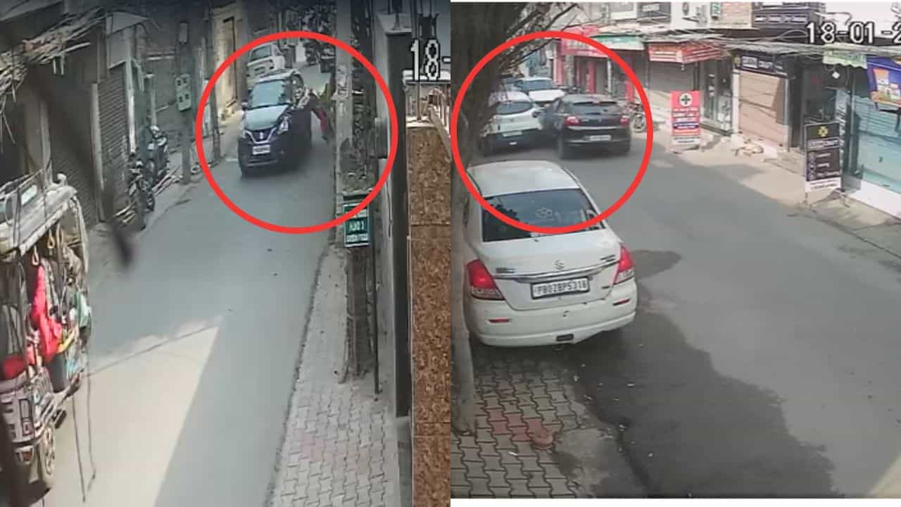 ਅੰਮ੍ਰਿਤਸਰ: ਤੇਜ਼ ਰਫ਼ਤਾਰ ਕਾਰ ਨੇ ਮਹਿਲਾ ਨੂੰ ਉਡਾਇਆ, ਫਿਰ ਦੋ ਕਾਰਾਂ ਨੂੰ ਮਾਰੀ ਟੱਕਰ, CCTV ਚ ਕੈਦ ਘਟਨਾ