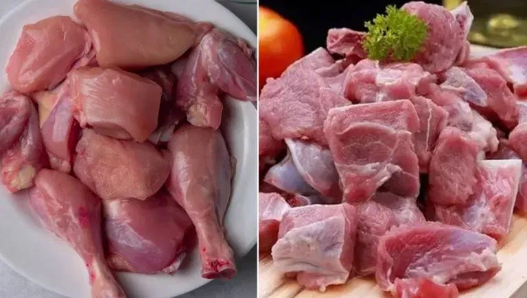 ਤਾਂ, ਕਿਹੜਾ ਮੀਟ ਬਿਹਤਰ ਹੈ? ਆਓ ਪਤਾ ਕਰੀਏ ਕਿ ਕਿਹੜਾ ਮੀਟ ਸ਼ਰੀਰ ਨੂੰ ਕਿੰਨਾ ਪ੍ਰੋਟੀਨ ਪ੍ਰਦਾਨ ਕਰਦਾ ਹੈ। ਚਿਕਨ ਬ੍ਰੈਸਟ (ਮੁਰਗੇ ਦੀ ਛਾਤੀ ਦਾ ਹਿੱਸਾ) ਵਿੱਚ ਚਰਬੀ ਘੱਟ ਅਤੇ ਪ੍ਰੋਟੀਨ ਵਿੱਚ ਜ਼ਿਆਦਾ ਹੁੰਦਾ ਹੈ। 100 ਗ੍ਰਾਮ ਚਿਕਨ ਬ੍ਰੈਸਟ ਖਾਣ ਨਾਲ ਤੁਹਾਨੂੰ ਲਗਭਗ 32 ਗ੍ਰਾਮ ਪ੍ਰੋਟੀਨ ਮਿਲੇਗਾ।