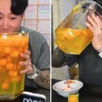 Shocking Video: ਇਨਸਾਨ ਹੈ ਜਾਂ ਮਸ਼ੀਨ? 2 ਮਿੰਟਾਂ ਵਿੱਚ 100 ਕੱਚੇ ਅੰਡੇ ਪੀ ਗਿਆ ਮੁੰਡਾ, ਹੈਰਾਨ ਰਹਿ ਗਏ ਲੋਕ!