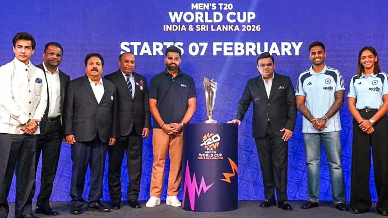T20 World Cup 2026 ਦਾ ਬਦਲੇਗਾ ਸ਼ਡਿਊਲ? ਟੂਰਨਾਮੈਂਟ ਤੋਂ ਇੱਕ ਮਹੀਨਾ ਪਹਿਲਾਂ ICC ਦੇ ਸਾਹਮਣੇ ਨਵੀਂ ਟੈਨਸ਼ਨ T20 World Cup 2026 ਦਾ ਬਦਲੇਗਾ ਸ਼ਡਿਊਲ? ਟੂਰਨਾਮੈਂਟ ਤੋਂ ਇੱਕ ਮਹੀਨਾ ਪਹਿਲਾਂ ICC ਦੇ ਸਾਹਮਣੇ ਨਵੀਂ ਟੈਨਸ਼ਨ