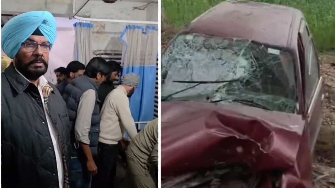 ਅੰਮ੍ਰਿਤਸਰ: ਫਤਿਹਗੜ੍ਹ ਚੂੜੀਆਂ ਰੋਡ ਤੇ ਸੜਕ ਹਾਦਸਾ, AAP ਵਿਧਾਇਕ ਧਾਲੀਵਾਲ ਨੇ ਦਿਖਾਈ ਇਨਸਾਨੀਅਤ, ਜ਼ਖ਼ਮੀਆਂ ਨੂੰ ਪਹੁੰਚਿਆ ਹਸਪਤਾਲ ਅੰਮ੍ਰਿਤਸਰ: ਫਤਿਹਗੜ੍ਹ ਚੂੜੀਆਂ ਰੋਡ ਤੇ ਸੜਕ ਹਾਦਸਾ, AAP ਵਿਧਾਇਕ ਧਾਲੀਵਾਲ ਨੇ ਦਿਖਾਈ ਇਨਸਾਨੀਅਤ, ਜ਼ਖ਼ਮੀਆਂ ਨੂੰ ਪਹੁੰਚਿਆ ਹਸਪਤਾਲ