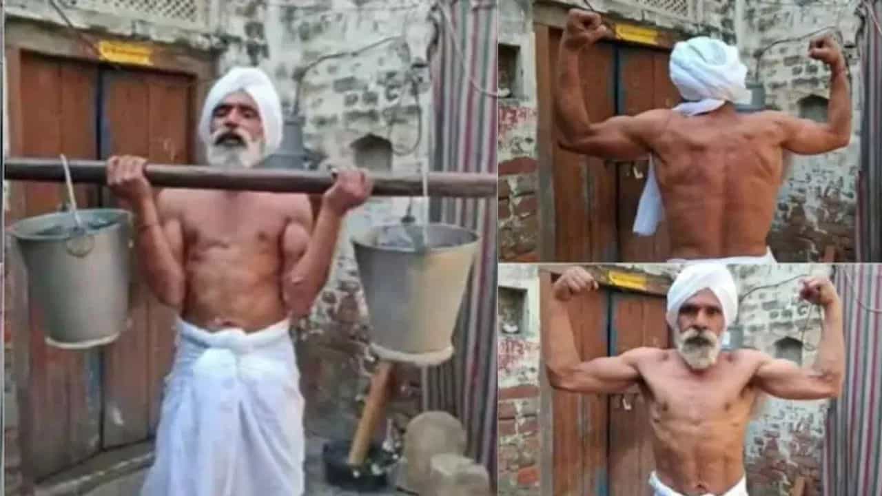 Viral Video: ਸਿਕਸ ਪੈਕ ਤਾਊ ਦੇ ਸਾਹਮਣੇ ਫੇਲ ਹਨ ਵੱਡੇ-ਵੱਡੇ ਪਹਿਲਵਾਨ, ਬਾਡੀ ਦੇਖ ਕੇ ਰਹਿ ਜਾਓਗੇ ਹੈਰਾਨ Viral Video: ਸਿਕਸ ਪੈਕ ਤਾਊ ਦੇ ਸਾਹਮਣੇ ਫੇਲ ਹਨ ਵੱਡੇ-ਵੱਡੇ ਪਹਿਲਵਾਨ, ਬਾਡੀ ਦੇਖ ਕੇ ਰਹਿ ਜਾਓਗੇ ਹੈਰਾਨ