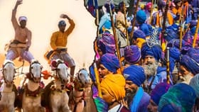 ਹੋਲਾ ਮਹੱਲਾ ਦੀ ਪਤਾਲਪੁਰੀ ਸਾਹਿਬ 'ਚ ਅਖੰਡ ਪਾਠ ਨਾਲ ਸ਼ੁਰੂਆਤ, ਰੰਗਾਂ 'ਤੇ ਪਾਬੰਦੀ