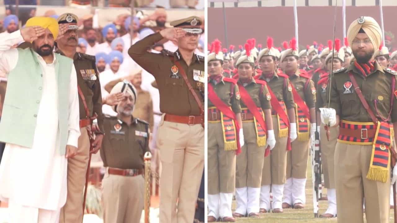 ਜਲੰਧਰ ਦੇ PAP ਗਰਾਊਂਡ ਵਿਖੇ ਪਾਸਿੰਗ ਆਊਟ ਪਰੇਡ, CM ਮਾਨ ਨੇ ਕੀਤੀ ਸ਼ਿਰਕਤ