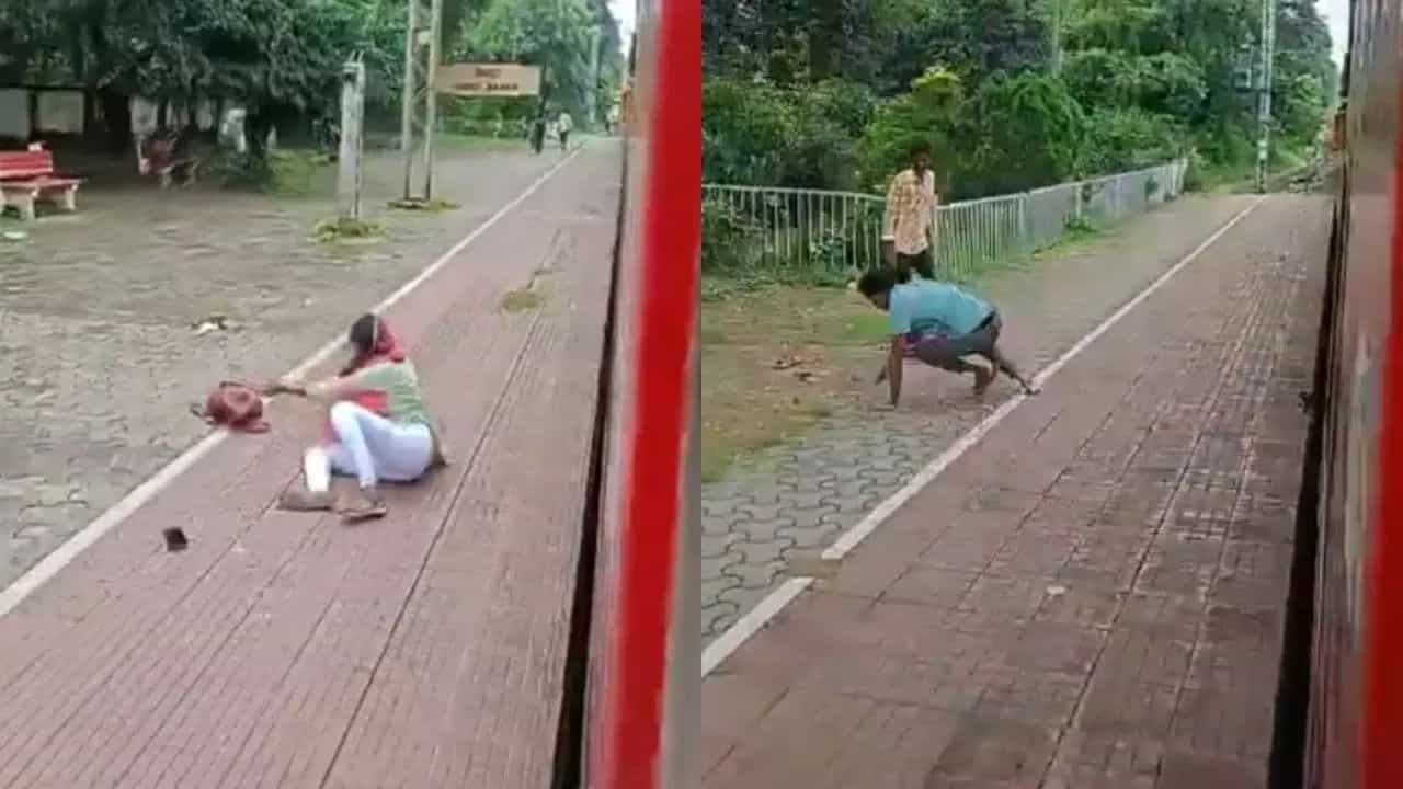 Viral Video: ਚਲਦੀ ਟ੍ਰੇਨ ਤੋਂ ਮਾਰੀ ਛਾਲ, ਫਿਰ ਜੋ ਹੋਇਆ... ਵੀਡੀਓ ਦੇਖ ਕੇ ਭੜਕੇ ਲੋਕ