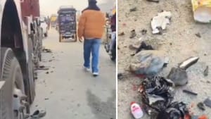 ਮੁਕੇਰੀਆ 'ਚ ਭਿਆਨਕ ਸੜਕ ਹਾਦਸਾ, 4 ਮੌਤਾਂ, ਤੇਜ਼ ਰਫ਼ਤਾਰ ਕਾਰ ਨੇ ਮਾਰੀ ਟੱਕਰ