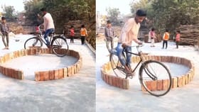 Video: ਮੁੰਡੇ ਨੇ ਦਿਖਾਇਆ ਗਜਬ ਦਾ ਬੈਲੇਂਸ, ਲੋਕ ਬੋਲੇ, 