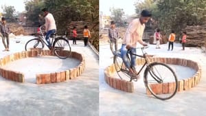 Video: ਮੁੰਡੇ ਨੇ ਦਿਖਾਇਆ ਗਜਬ ਦਾ ਬੈਲੇਂਸ, ਲੋਕ ਬੋਲੇ, 