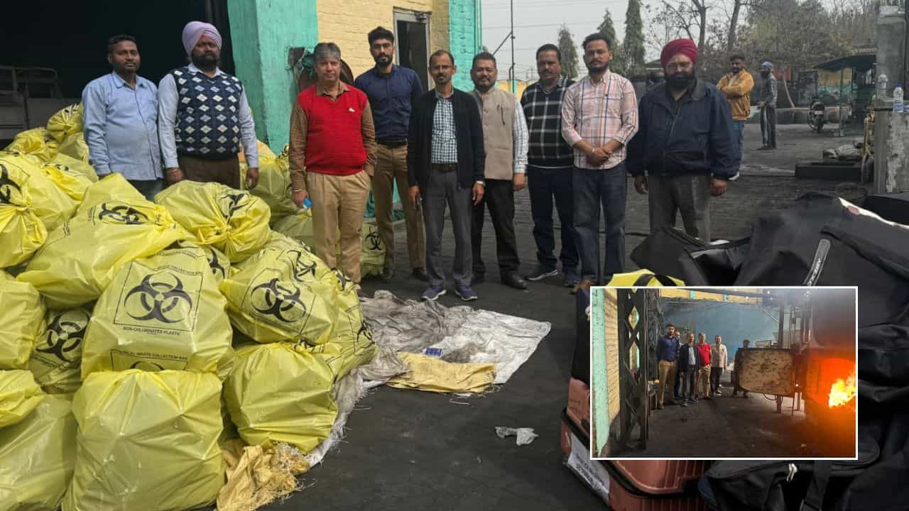 ਅੰਮ੍ਰਿਤਸਰ ਕਸਟਮਜ਼ ਦੀ ਵੱਡੀ ਕਾਰਵਾਈ, 4 ਲੱਖ ਤੋਂ ਵੱਧ ਵਿਦੇਸ਼ੀ ਸਿਗਰਟ ਸਟਿਕਸ ਸਾੜ ਕੇ ਕੀਤੀਆਂ ਨਸ਼ਟ