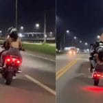 Viral Video: ਬੰਦੇ ਨੇ ਗਰਲਫ੍ਰੈਂਡ ਨੂੰ ਬਾਈਕ ‘ਤੇ ਬੈਠਾ ਕੇ ਕੀਤਾ ਖ਼ਤਰਨਾਕ ਸਟੰਟ, ਹੈਰਾਨ ਰਹਿ ਗਏ ਲੋਕ