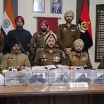 ਕ੍ਰਾਸ ਬਾਰਡਰ ਤਸਕਰੀ ਮਾਡਿਊਲ ਦਾ ਪਰਦਾਫਾਸ਼, 5 ਮੁਲਜ਼ਮ ਗ੍ਰਿਫ਼ਤਾਰ, 6 ਆਧੁਨਿਕ ਪਿਸਤੌਲ-ਹੈਰੋਇਨ-ਕਾਰ ਤੇ 12 ਲੱਖ ਰੁਪਏ ਡਰੱਗ ਮਨੀ ਬਰਾਮਦ