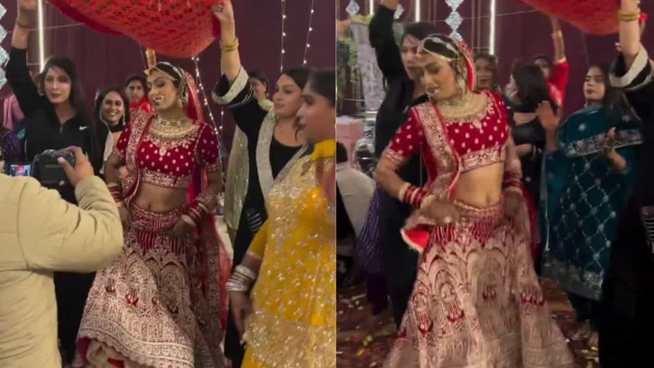 Viral Video: ਵਿਆਹ ਵਿੱਚ ਲਾੜੀ ਨੇ ਕਰ ਦਿੱਤੀ ਹਰਕਤ, ਦੇਖਦਿਆਂ ਹੀ ਭੜਕ ਗਏ ਲੋਕ, ਬੋਲੇ - ਖਰਾਬ ਹੋ ਸਕਦਾ ਹੈ ਮਾਹੌਲ Viral Video: ਵਿਆਹ ਵਿੱਚ ਲਾੜੀ ਨੇ ਕਰ ਦਿੱਤੀ ਹਰਕਤ, ਦੇਖਦਿਆਂ ਹੀ ਭੜਕ ਗਏ ਲੋਕ, ਬੋਲੇ - ਖਰਾਬ ਹੋ ਸਕਦਾ ਹੈ ਮਾਹੌਲ