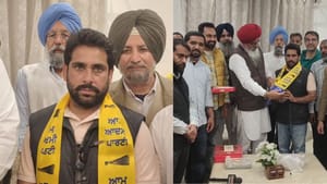 ਫਰੀਦਕੋਟ 'ਚ ਅਕਾਲੀ ਦਲ ਨੂੰ ਝਟਕਾ, ਯੂਥ ਆਗੂ ਸਾਥੀਆਂ ਸਮੇਤ 'ਆਪ' 'ਚ ਹੋਏ ਸ਼ਾਮਲ ਫਰੀਦਕੋਟ 'ਚ ਅਕਾਲੀ ਦਲ ਨੂੰ ਝਟਕਾ, ਯੂਥ ਆਗੂ ਸਾਥੀਆਂ ਸਮੇਤ 'ਆਪ' 'ਚ ਹੋਏ ਸ਼ਾਮਲ