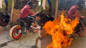 ਅਜਿਹਾ ਖ਼ਤਰਨਾਕ ਸਟੰਟ ਦੇਖਿਆ ਹੈ ਕਦੇ? ਵੀਡੀਓ ਦੇਖ ਕੇ ਭੜਕੇ ਲੋਕ, VIDEO