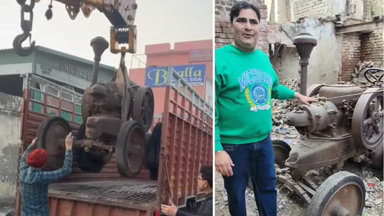 ਜਲੰਧਰ ਦੇ ਖੰਡਰ ਚੋਂ ਨਿਕਲਿਆ 105 ਸਾਲ ਪੁਰਾਣਾ ਖਜਾਨਾ, 1.25 ਕਰੋੜ ਚ ਵਿਕਿਆ  ਲੰਜ ਬੁੱਲਡੌਗ ਟਰੈਕਟਰ; ਜਾਣੋ ਕੀ ਹੈ ਖ਼ਾਸੀਅਤ