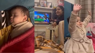 Viral Video: ਗੂੜ੍ਹੀ ਨੀਂਦ ਵਿੱਚ ਸੌਂ ਰਹੀ ਸੀ ਬੱਚੀ, ਫੇਵਰੇਟ ਕਾਰਟੂਨ ਚੱਲਦਿਆਂ ਹੀ ਉੱਠ ਕੇ ਨੱਚਣ ਲੱਗੀ, ਵੇਖੋ ਮਜ਼ੇਦਾਰ ਵੀਡੀਓ ਦੇਖੋ