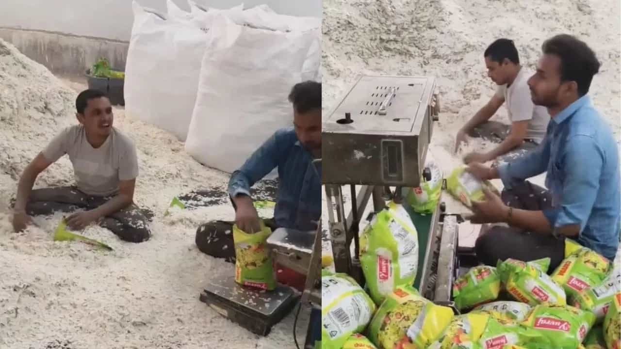 Viral Video: ਕੀ ਤੁਸੀਂ ਵੀ ਨਾਸ਼ਤੇ ਵਿੱਚ ਖਾਂਦੇ ਹੋ ਪੋਹਾ? ਤਾਂ ਦੇਖ ਲਵੋ ਕਿਵੇਂ ਹੁੰਦੀ ਹੈ ਪੈਕਿੰਗ, ਫੜ ਲਵੋਗੇ ਮੱਥਾ