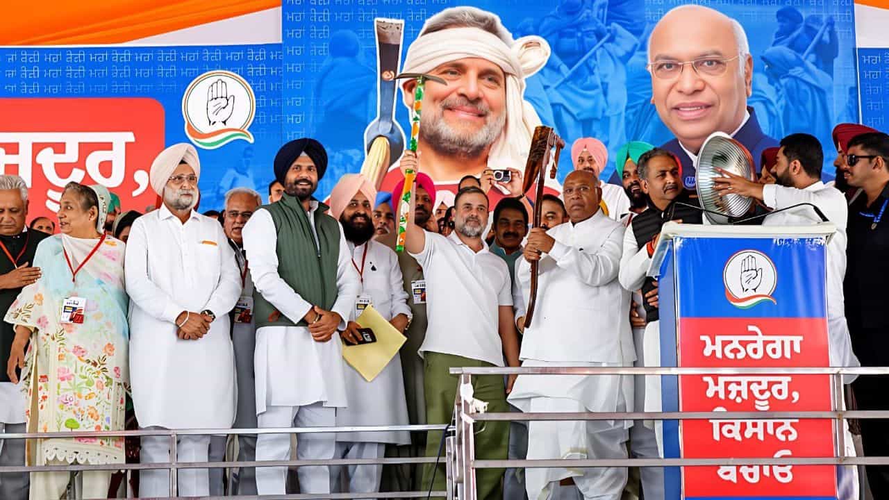 ਰਾਹੁਲ ਗਾਂਧੀ ਦੀ ਪੰਜਾਬ ਕਾਂਗਰਸ ਨੂੰ ਚਿਤਾਵਨੀ, ਬਰਨਾਲਾ ਚ ਬੋਲੇ - ਟੀਮ ਪਲੇਅਰ ਬਣੋ, ਨਹੀਂ ਤਾਂ ਰਿਜ਼ਰਵ ਚ ਬੈਠਾ ਦਿਆਂਗੇ