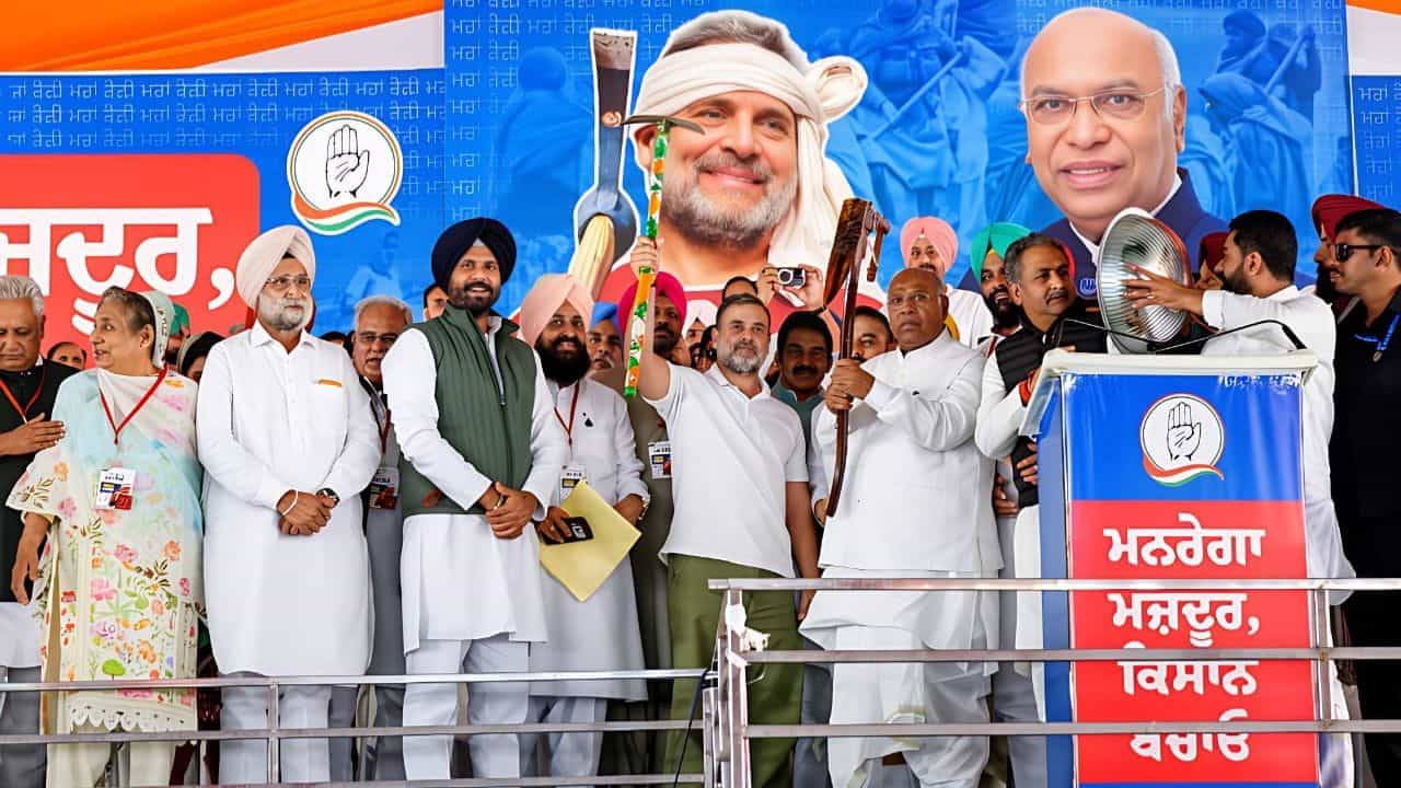 ਰਾਹੁਲ ਗਾਂਧੀ ਦੀ ਪੰਜਾਬ ਕਾਂਗਰਸ ਨੂੰ ਚਿਤਾਵਨੀ, ਬਰਨਾਲਾ ਚ ਬੋਲੇ - ਟੀਮ ਪਲੇਅਰ ਬਣੋ, ਨਹੀਂ ਤਾਂ ਰਿਜ਼ਰਵ ਚ ਬੈਠਾ ਦਿਆਂਗੇ