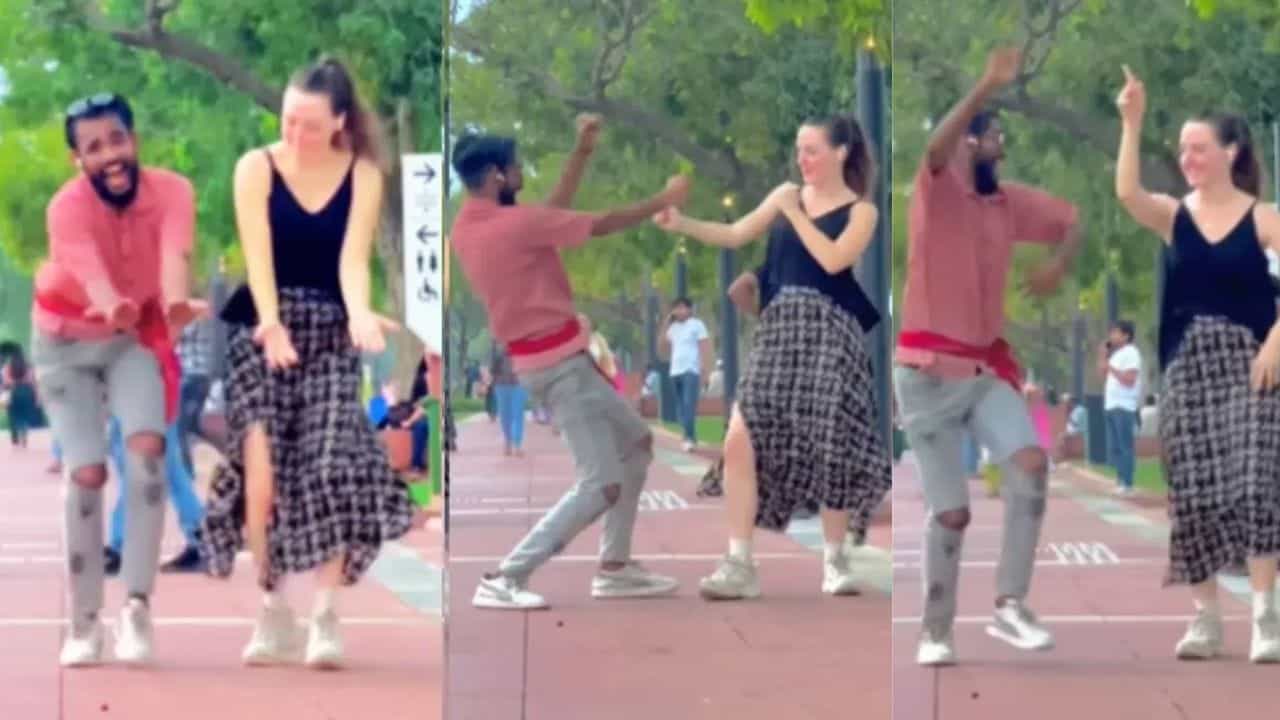 Viral Video: ਰਸ਼ੀਅਨ ਗਰਲ ਨੇ ਭੋਜਪੁਰੀ ਗਾਣੇ ਤੇ ਕੀਤਾ ਜ਼ਬਰਦਸਤ ਡਾਂਸ, ਵੀਡੀਓ ਦੇਖਦੇ ਹੀ ਹੈਰਾਨ ਰਹਿ ਗਏ ਲੋਕ