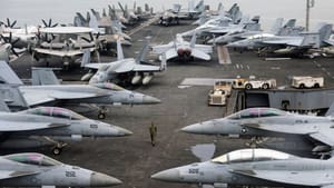 ਅਮਰੀਕਾ ਨੇ ਮੱਧ ਪੂਰਬ 'ਚ ਵਧਾਈ ਫੌਜੀ ਮੌਜੂਦਗੀ, ਤਾਇਨਾਤ ਕੀਤੇ 50 ਤੋਂ ਵੱਧ ਜਹਾਜ਼