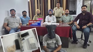 ਫਿਰੋਜ਼ਪੁਰ ‘ਚ ਕਾਉਂਟਰ ਇੰਟੈਲੀਜੈਂਸ ਦੀ ਵੱਡੀ ਕਾਰਵਾਈ, ਹਥਿਆਰ ਤੇ ਹੈਰੋਇਨ ਸਮੇਤ ਇੱਕ ਸ਼ਖ਼ਸ ਕਾਬੂ