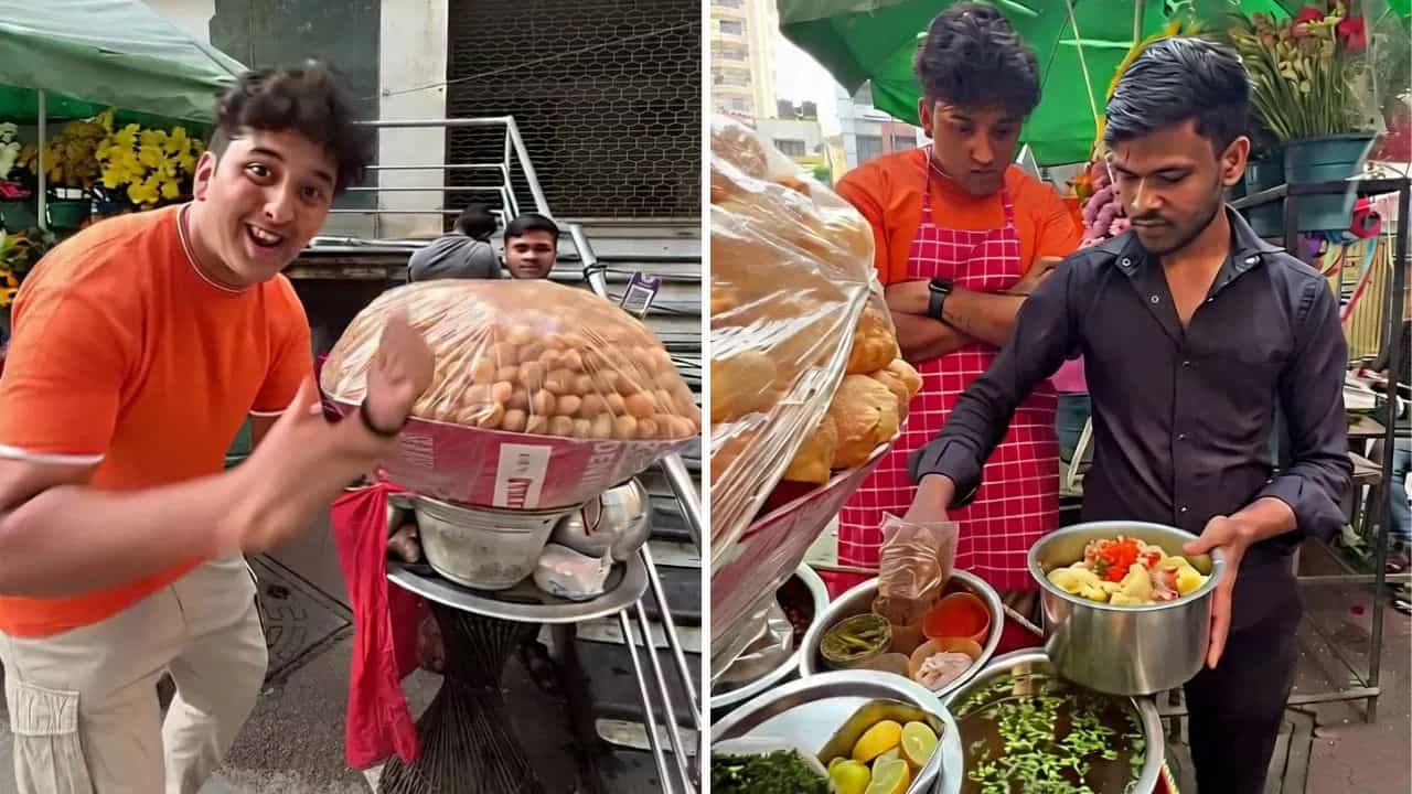 90,000 ਰੁਪਏ ਮਹੀਨਾ ਕਮਾਉਂਦਾ ਹੈ ਇਹ ਗੋਲਗੱਪੇ ਵਾਲਾ! ਕਮਾਈ ਸੁਣ ਕੇ ਨੌਕਰੀਪੇਸ਼ਾ ਲੋਕਾਂ ਦੇ ਉੱਡੇ ਹੋਸ਼ 90,000 ਰੁਪਏ ਮਹੀਨਾ ਕਮਾਉਂਦਾ ਹੈ ਇਹ ਗੋਲਗੱਪੇ ਵਾਲਾ! ਕਮਾਈ ਸੁਣ ਕੇ ਨੌਕਰੀਪੇਸ਼ਾ ਲੋਕਾਂ ਦੇ ਉੱਡੇ ਹੋਸ਼