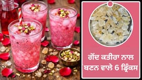 Gond Katira Drink Recipe: ਗੋਂਦ ਕਤੀਰਾ ਰੱਖੇਗਾ ਗਰਮੀਆਂ ਵਿੱਚ ਸਰੀਰ ਨੂੰ ਠੰਡਾ; ਇਸ ਨਾਲ ਬਣਾਓ ਇਹ 5 ਹੈਲਦੀ ਡ੍ਰਿੰਕਸ