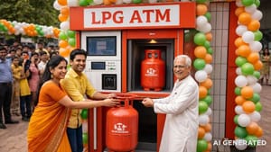 ਦੇਸ਼ ਦਾ ਪਹਿਲਾ LPG ATM, ਖਾਲੀ ਸਿਲੰਡਰ ਲਿਆਓ, ਮਿੰਟਾਂ 'ਚ ਭਰਿਆ ਲੈ ਜਾਓ!