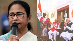 ਜਦੋਂ ਰਾਸ਼ਟਰਪਤੀ ਖੜ੍ਹੇ ਸਨ, ਤੁਸੀਂ ਕਿਉਂ ਬੈਠੇ ਸੀ? ਮਮਤਾ ਦਾ PM 'ਤੇ ਪਲਟਵਾਰ